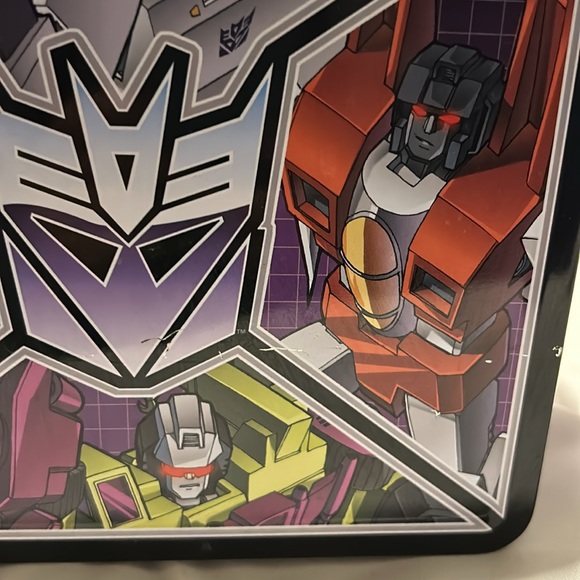 Transformers Lunch Tin, 2 misc Transformers, 5 happy meal toys,Optimus Lego - Picture 7 of 11